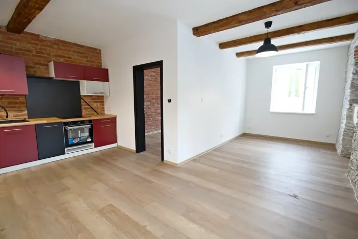 Pronájem bytu 2+kk, Domažlice, Tovární, 48 m2