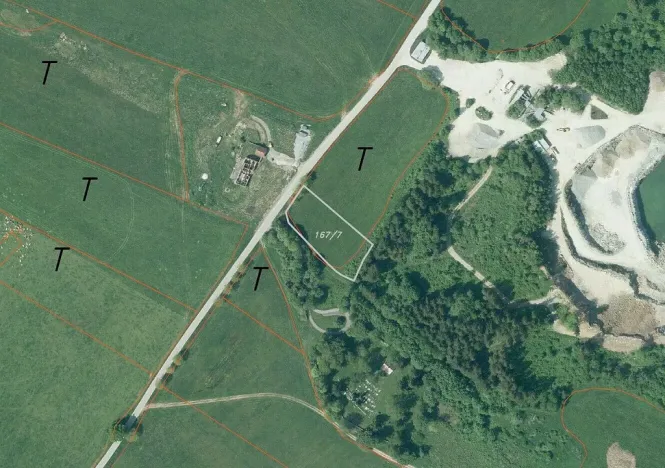 Prodej pole, Černá v Pošumaví, 2986 m2