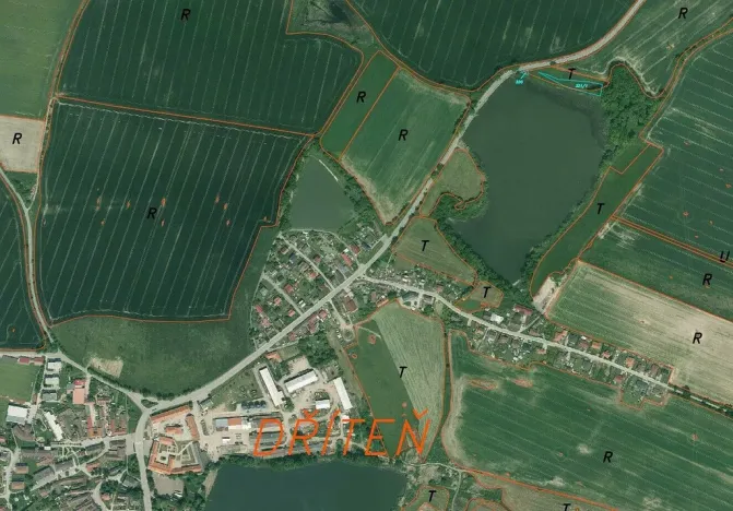 Prodej pole, Dříteň, 1815 m2
