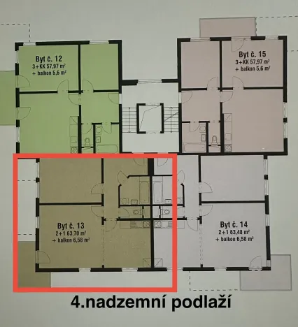 Pronájem bytu 2+1, Jablonec nad Nisou - Proseč nad Nisou, Široká, 74 m2