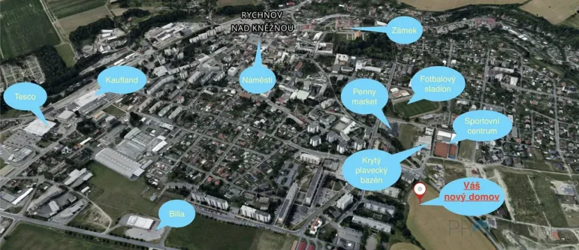 Pronájem bytu 1+1, Rychnov nad Kněžnou, Javornická, 38 m2