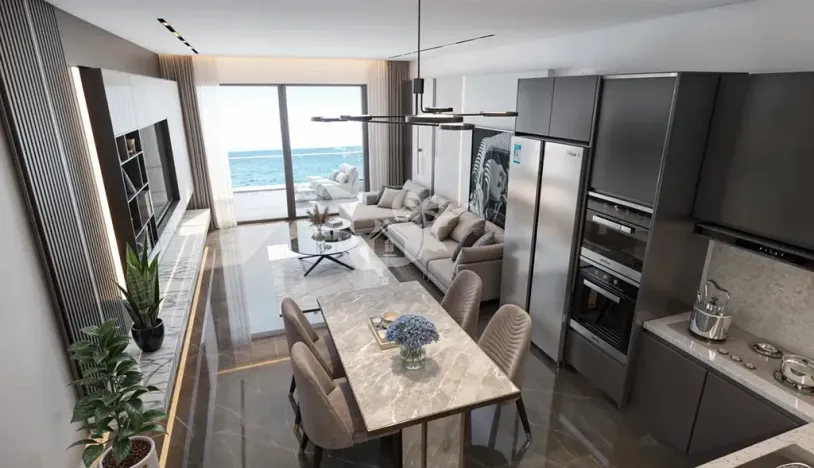 Prodej bytu 2+kk, Agios Amvrosios Keryneias, Kypr, 52 m2