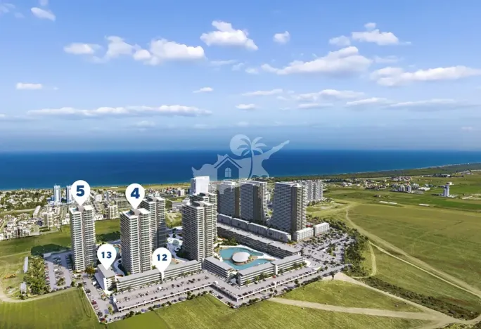 Prodej bytu 2+kk, Trikomo, Kypr, 50 m2