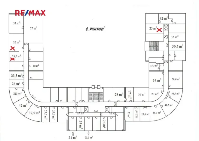 Pronájem kanceláře, Praha - Hloubětín, Nademlejnská, 25 m2