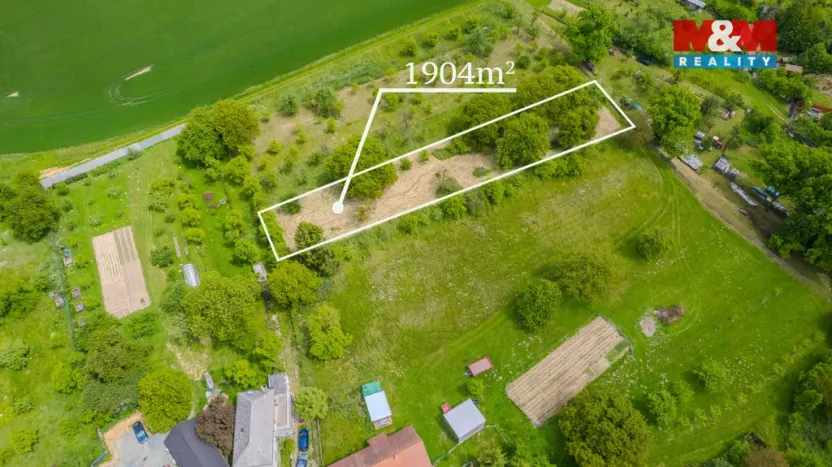 Prodej zahrady, Bystřice pod Hostýnem - Sovadina, 1904 m2