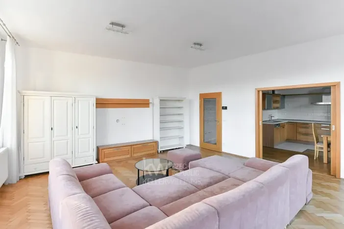 Pronájem bytu 3+1, Praha - Smíchov, Štefánikova, 121 m2