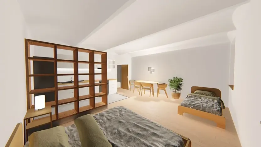 Prodej bytu 1+kk, Malá Morávka, 44 m2