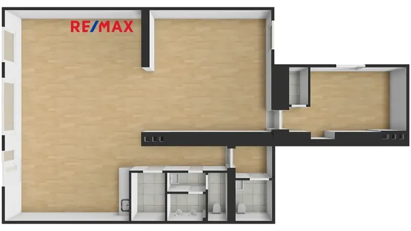 Pronájem obchodního prostoru, Jeseník, 28. října, 106 m2