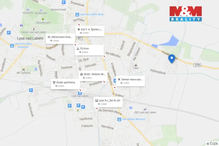 Prodej skladu, Lysá nad Labem, Průmyslová, 122 m2