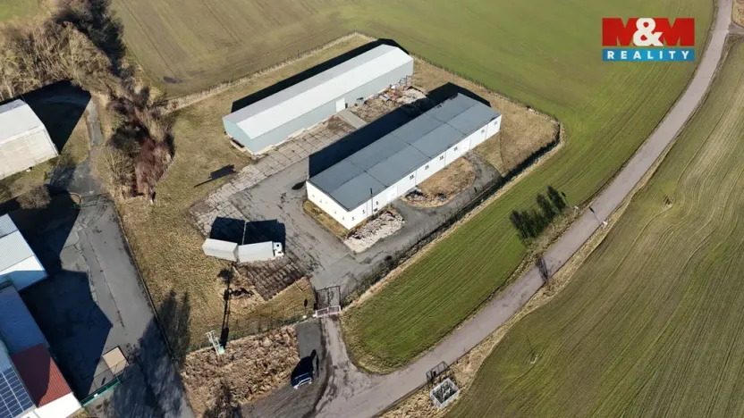 Pronájem skladu, Čestice, 650 m2