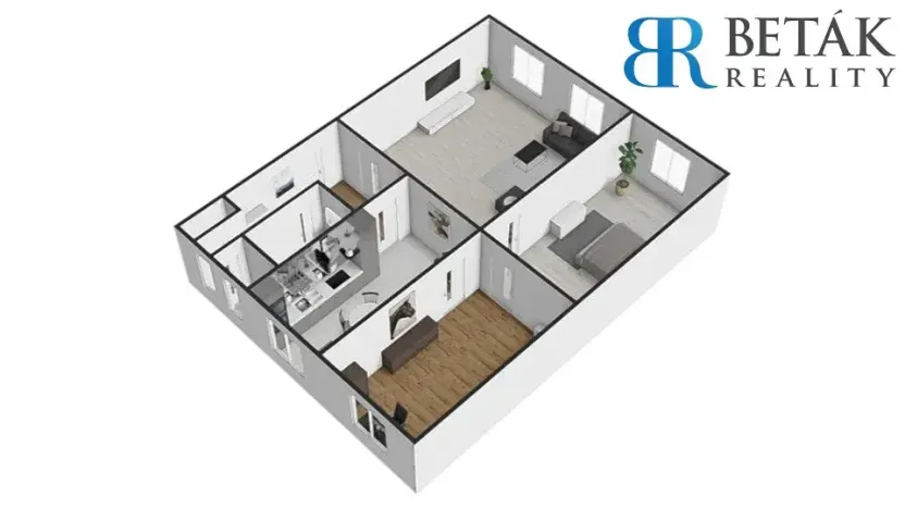 Prodej bytu 3+1, Přerov, tř. Gen. Janouška, 76 m2