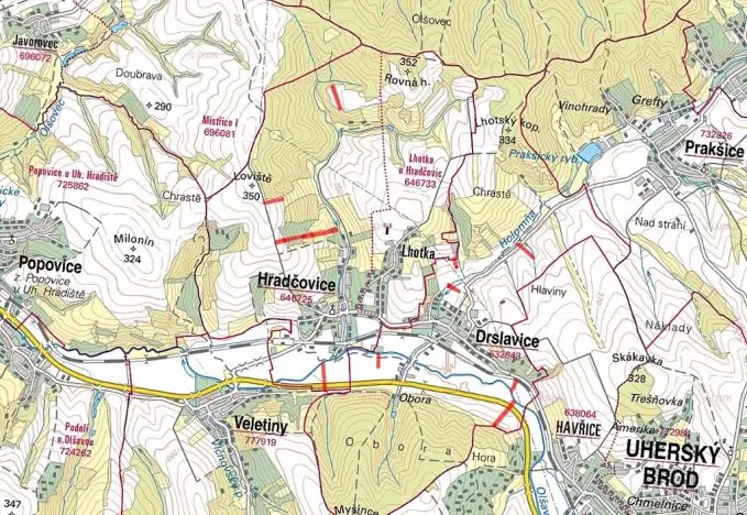 Prodej pole, Hradčovice, 20811 m2