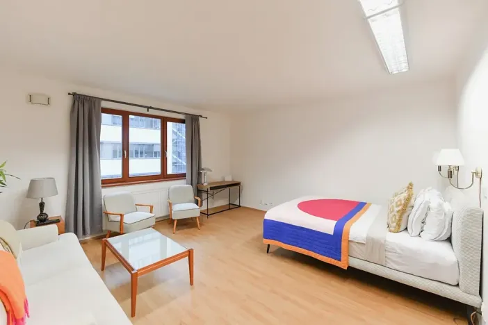 Pronájem bytu 1+kk, Praha - Michle, Hanusova, 32 m2