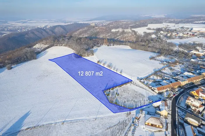 Prodej pozemku pro bydlení, Újezd u Boskovic, 12807 m2