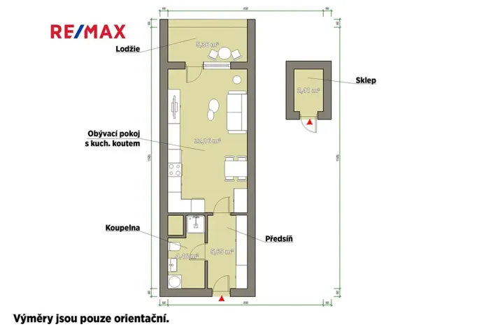 Prodej bytu 1+kk, Plzeň, Františka Kováříka, 32 m2