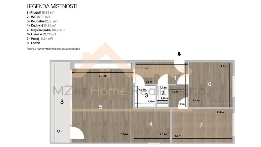 Prodej bytu 3+kk, Praha - Braník, Novodvorská, 68 m2