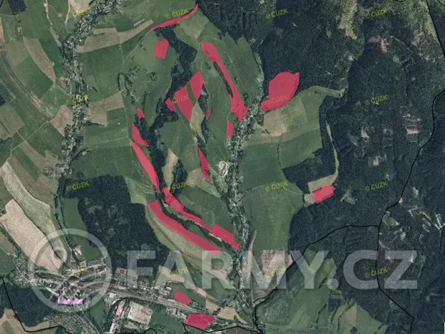 Prodej louky, Meziměstí, 696000 m2