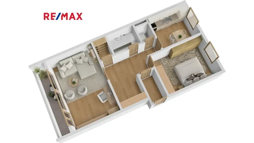 Prodej bytu 2+1, Praha - Čimice, Korycanská, 66 m2