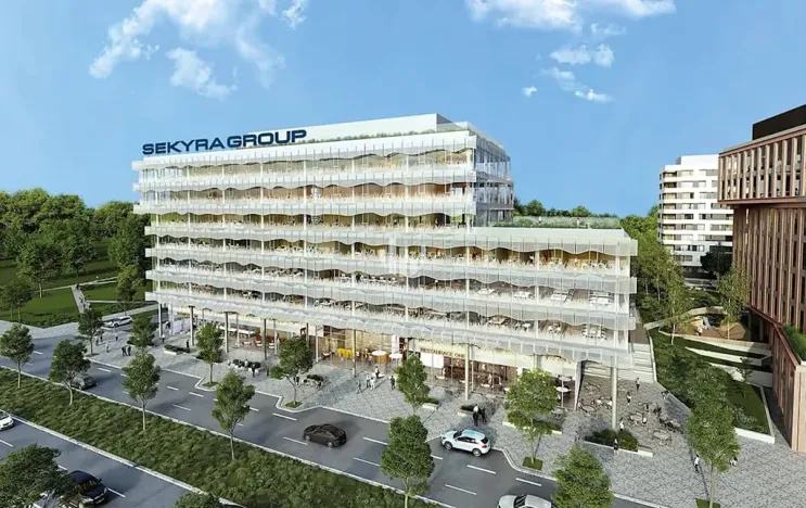 Pronájem kanceláře, Praha - Karlín, Rohanské nábřeží, 500 m2