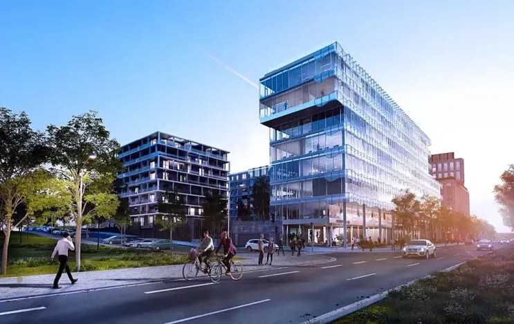 Pronájem kanceláře, Praha - Karlín, Rohanské nábřeží, 500 m2