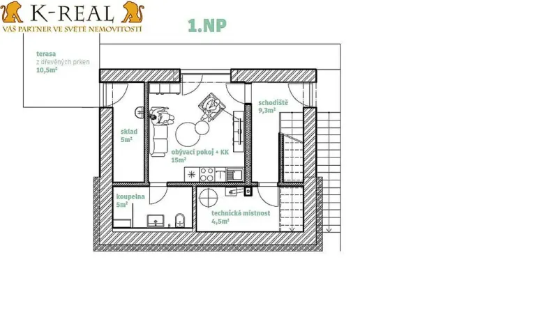 Prodej rodinného domu, Zlín, Šípková, 179 m2