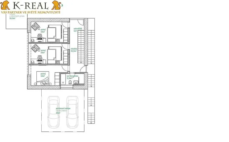 Prodej rodinného domu, Zlín, Šípková, 179 m2