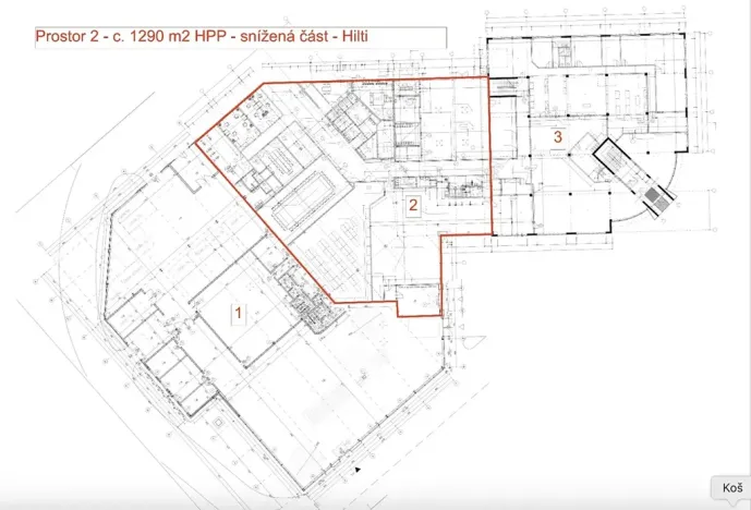 Pronájem skladu, Praha, 1290 m2