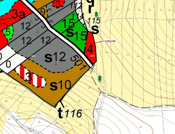 Dražba lesa, Přeborov, 1165 m2