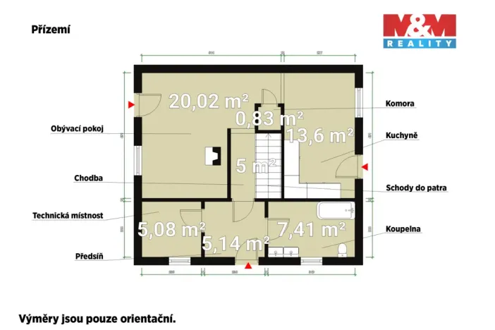 Prodej rodinného domu, Pernarec - Krukanice, 98 m2