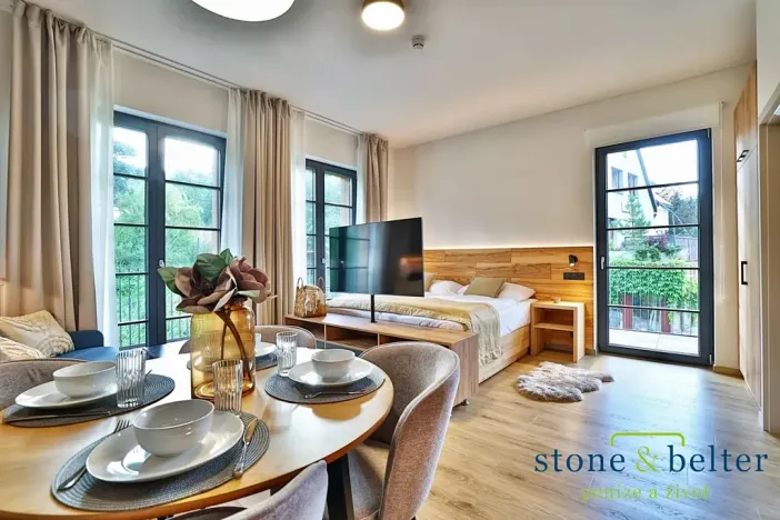 Prodej bytu 1+kk, Černý Důl, 39 m2