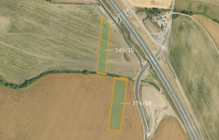 Prodej podílu pole, Dolní Roveň, 39803 m2