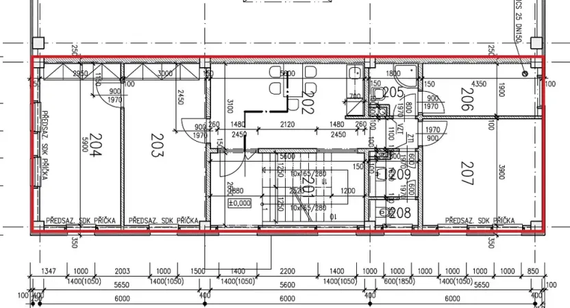 Pronájem kanceláře, Brno, Hněvkovského, 79 m2