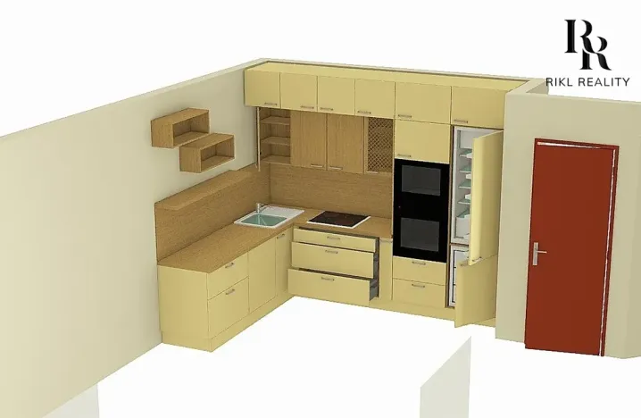 Pronájem bytu 2+kk, Olomouc, Loudova, 56 m2