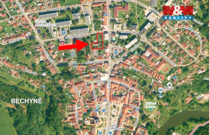 Prodej obchodního prostoru, Bechyně, 340 m2
