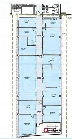 Pronájem kanceláře, Praha - Dejvice, Evropská, 503 m2