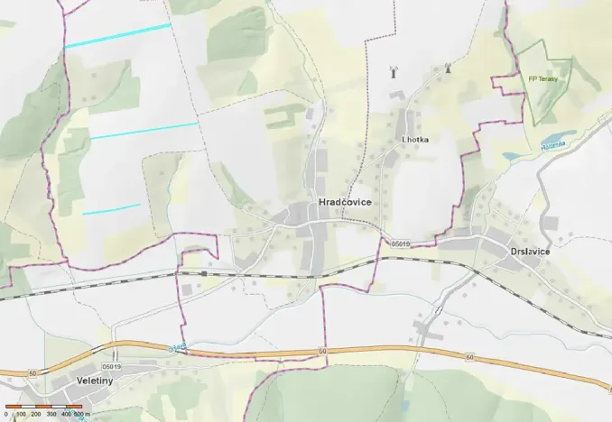 Prodej pole, Hradčovice, 19465 m2