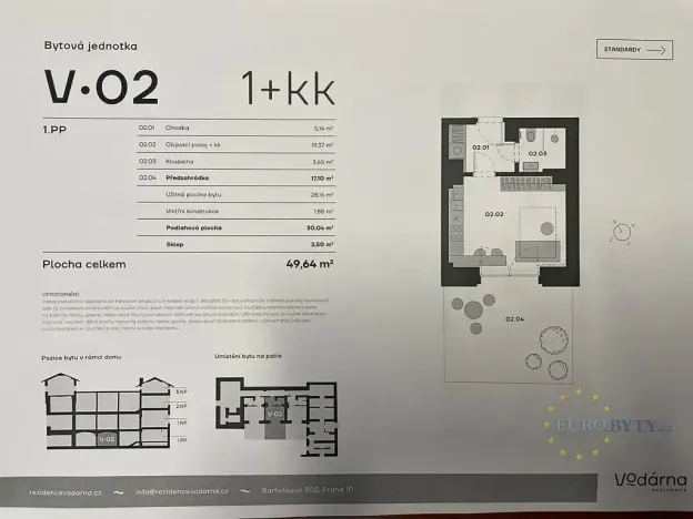 Pronájem bytu 1+kk, Praha - Vršovice, Bartoškova, 36 m2