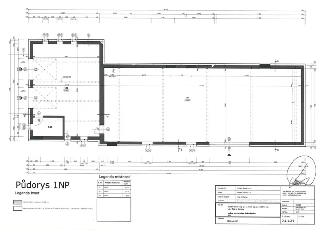 Pronájem skladu, Ostrov, 214 m2