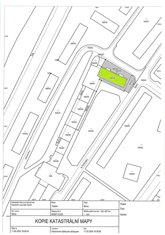 Prodej činžovního domu, Bílina, M. Švabinského, 3140 m2