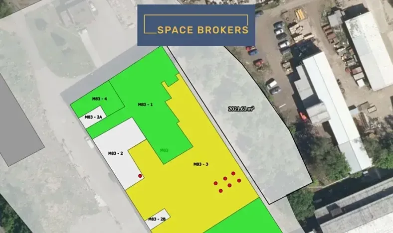 Pronájem komerčního pozemku, Pardubice, 3098 m2