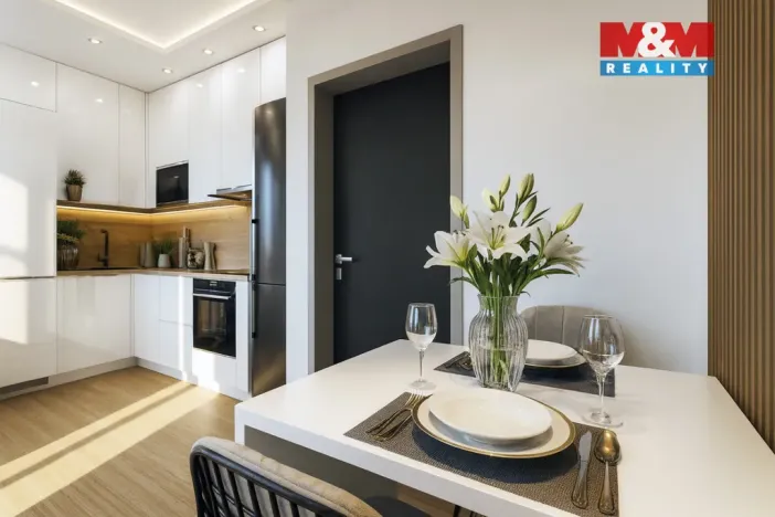 Prodej bytu 1+kk, Kralupy nad Vltavou, Nádražní, 42 m2