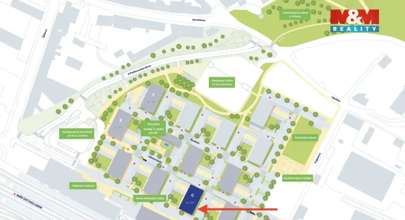 Prodej bytu 1+kk, Kralupy nad Vltavou, Nádražní, 42 m2