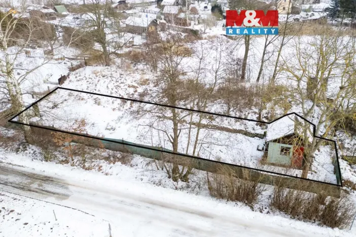 Prodej zahrady, Provodín, 515 m2