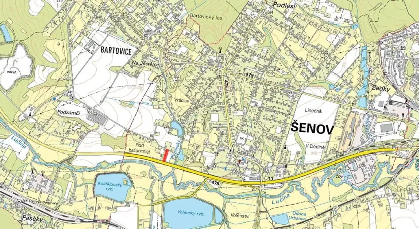 Prodej pozemku pro bydlení, Šenov, 2530 m2