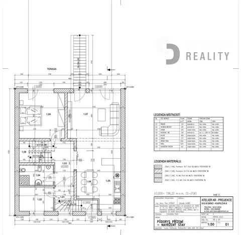 Prodej pozemku pro bydlení, Březí, 338 m2