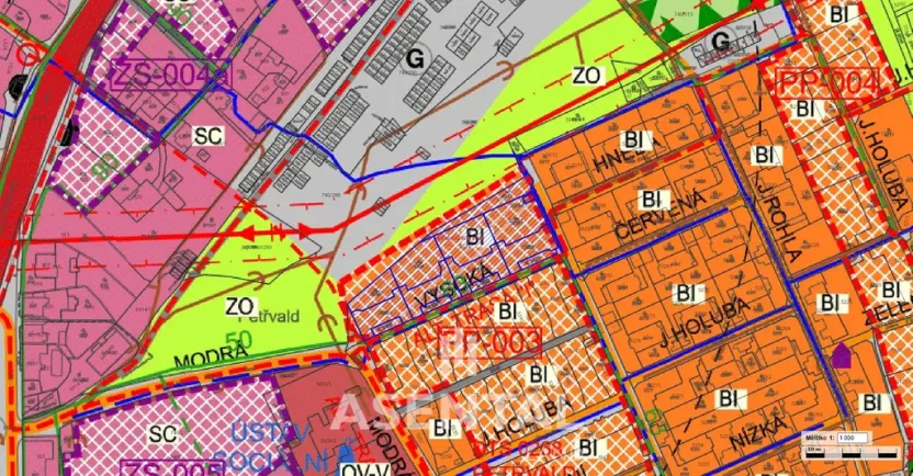 Prodej pozemku, Petřvald, Modrá, 4499 m2