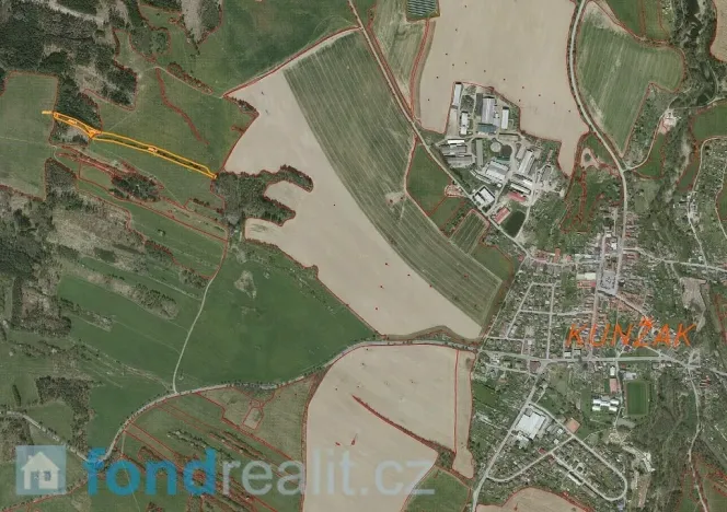 Prodej pozemku, Kunžak, 10789 m2