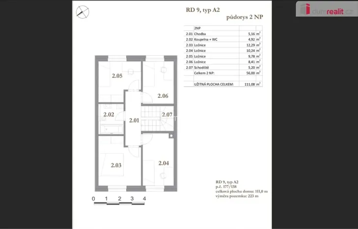 Prodej rodinného domu, Odolena Voda, Pod Humny, 111 m2