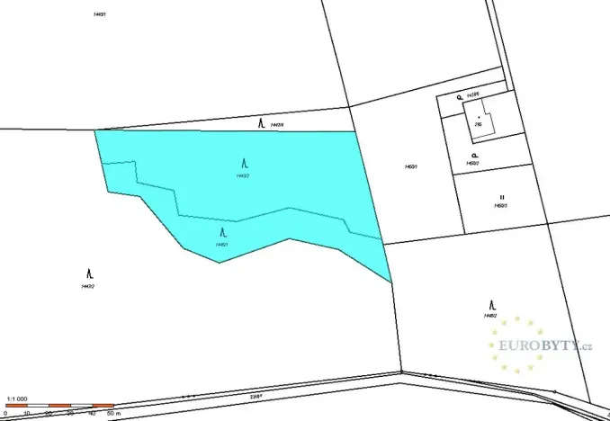 Prodej lesa, Bruzovice, 6273 m2