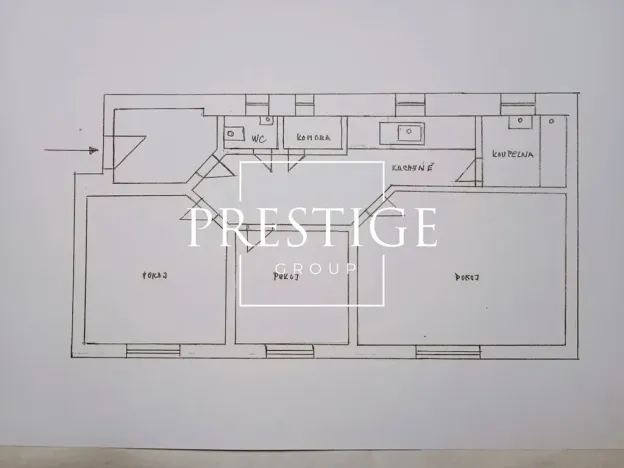Pronájem bytu 3+1, Praha - Žižkov, Biskupcova, 58 m2